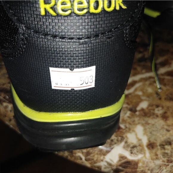 Reebok men's a room Arion RB4501 work shoes black size 10m. 503 - Picture 11 of 12